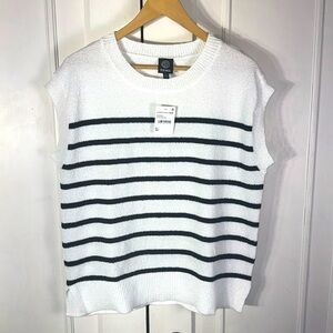 Bobeau medium sleeveless sweater